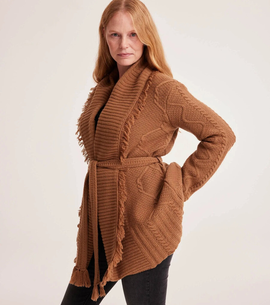 lois wickelstrickjacke