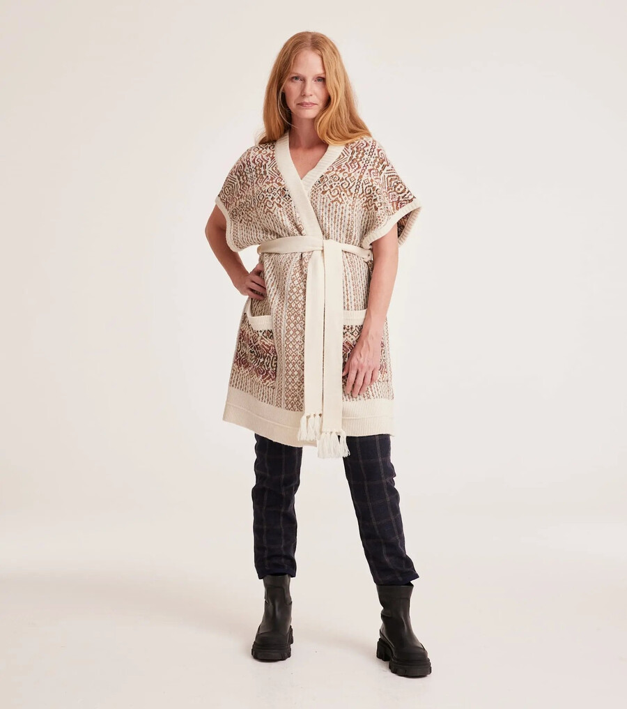 peg long vest