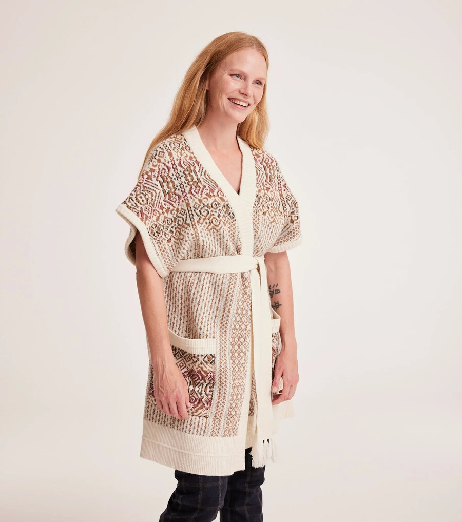 peg long vest