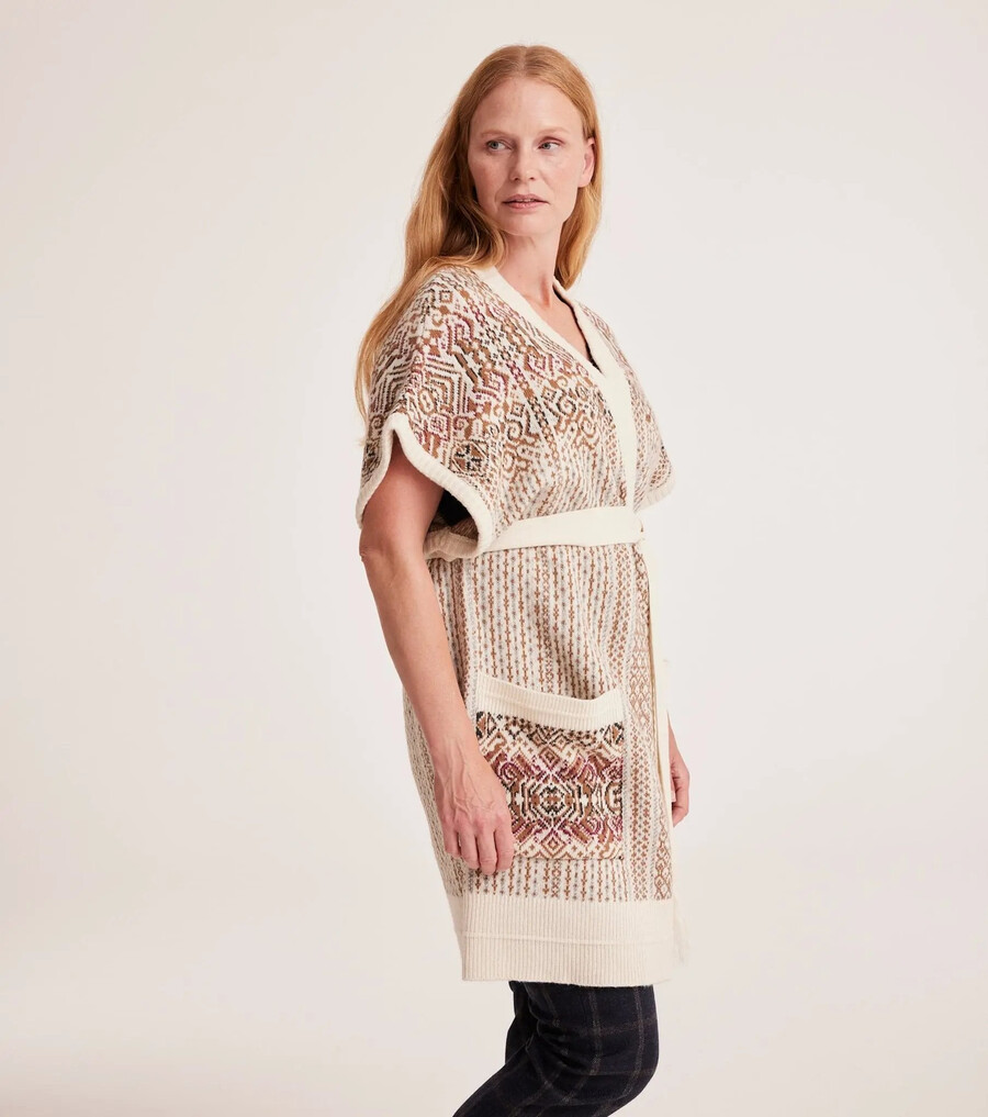 peg long vest
