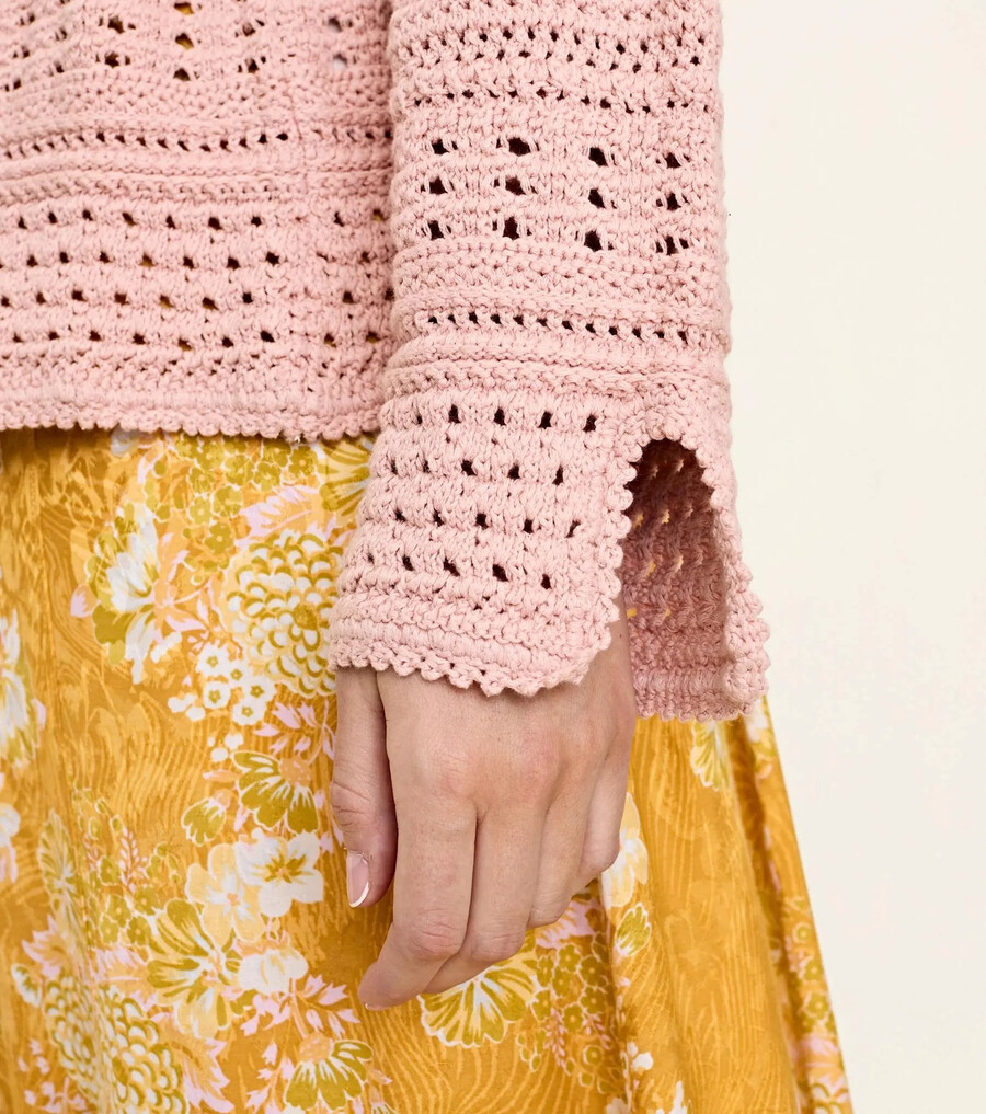 strickjacke zum binden