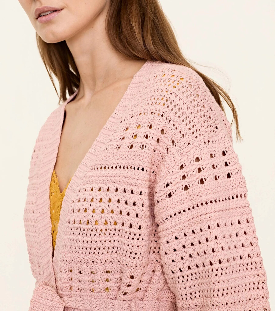 strickjacke zum binden